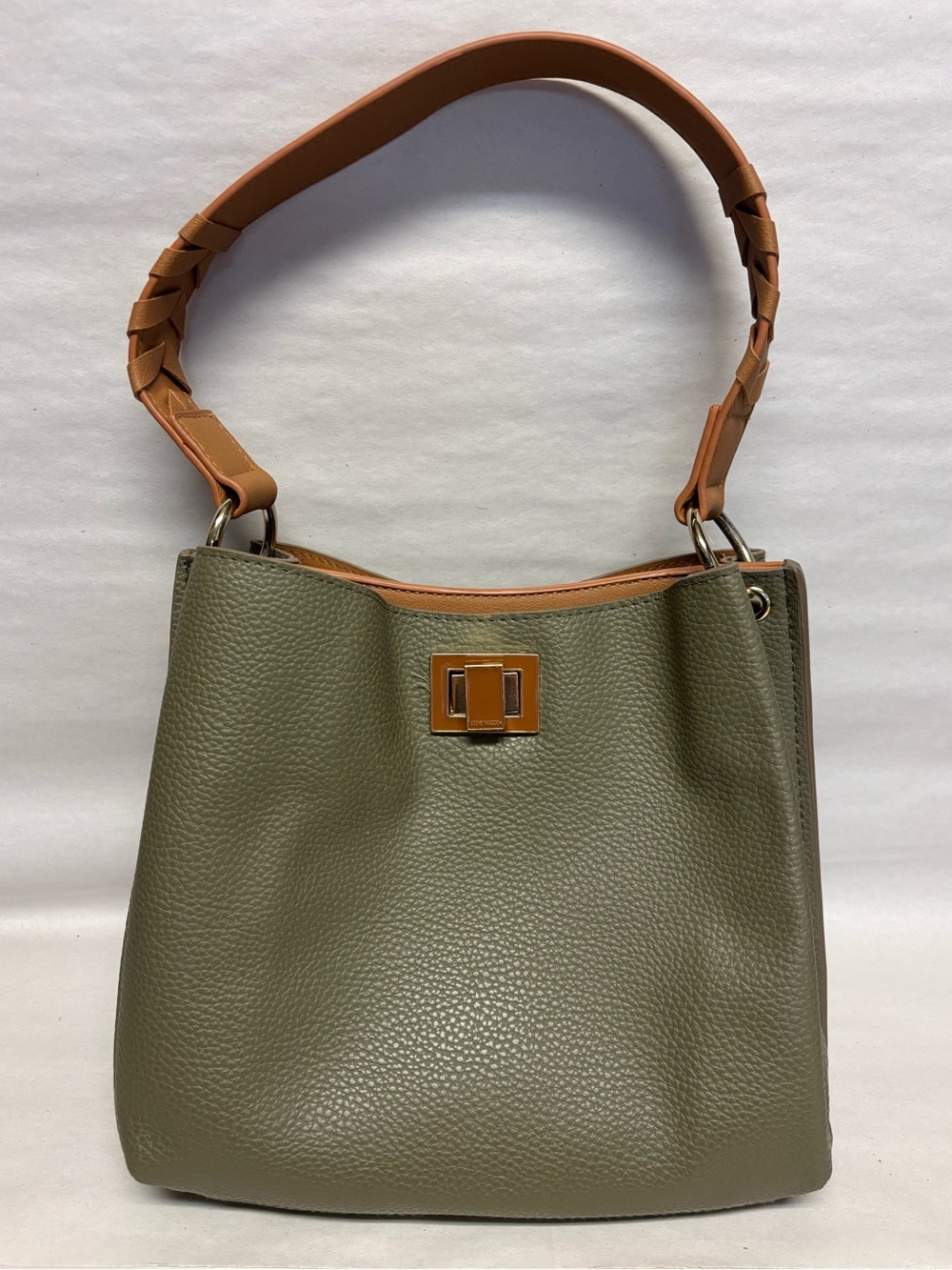Steve Madden Bhills Olive Multi Tote #6053